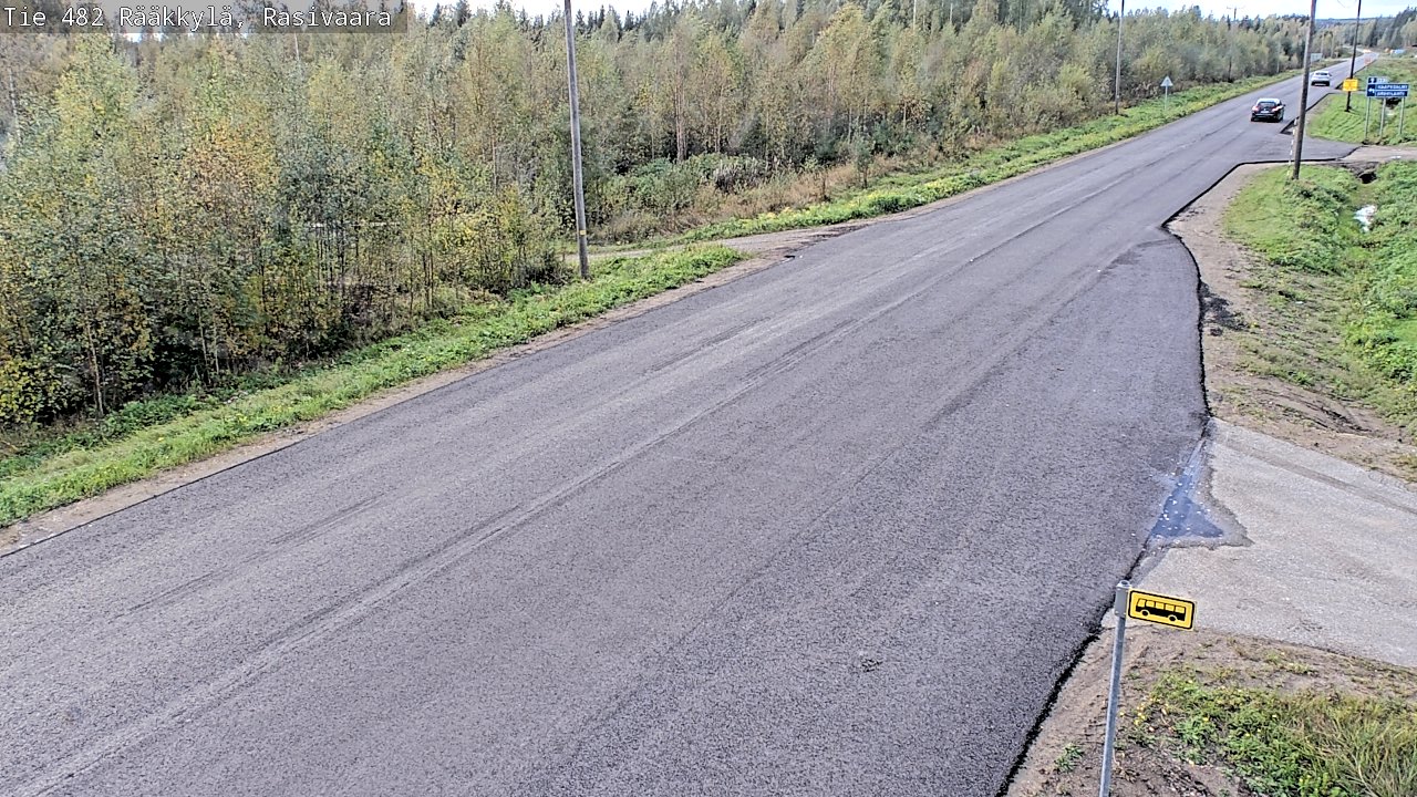 Weather Camera Image Väg 482 Rääkkylä, Rasivaara, Rääkkylä, Pohjois-Karjala