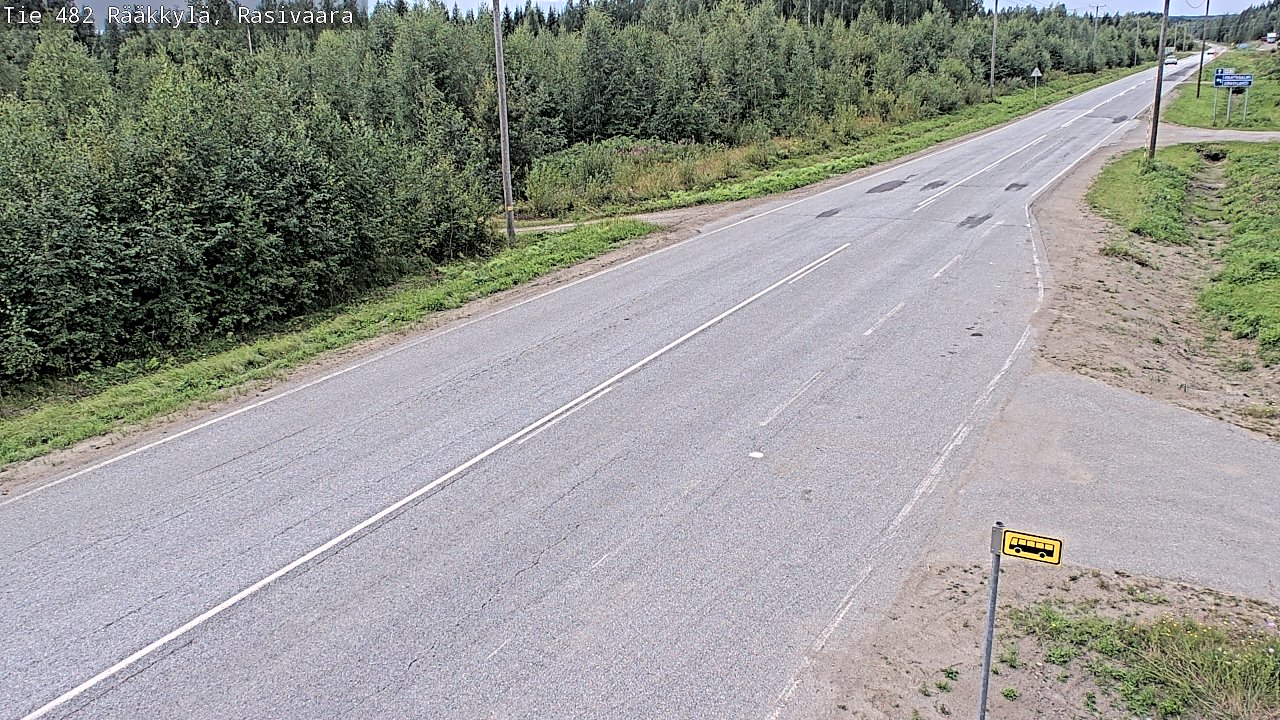 Weather Camera Image Road 482 Rääkkylä, Rasivaara, Rääkkylä, Pohjois-Karjala