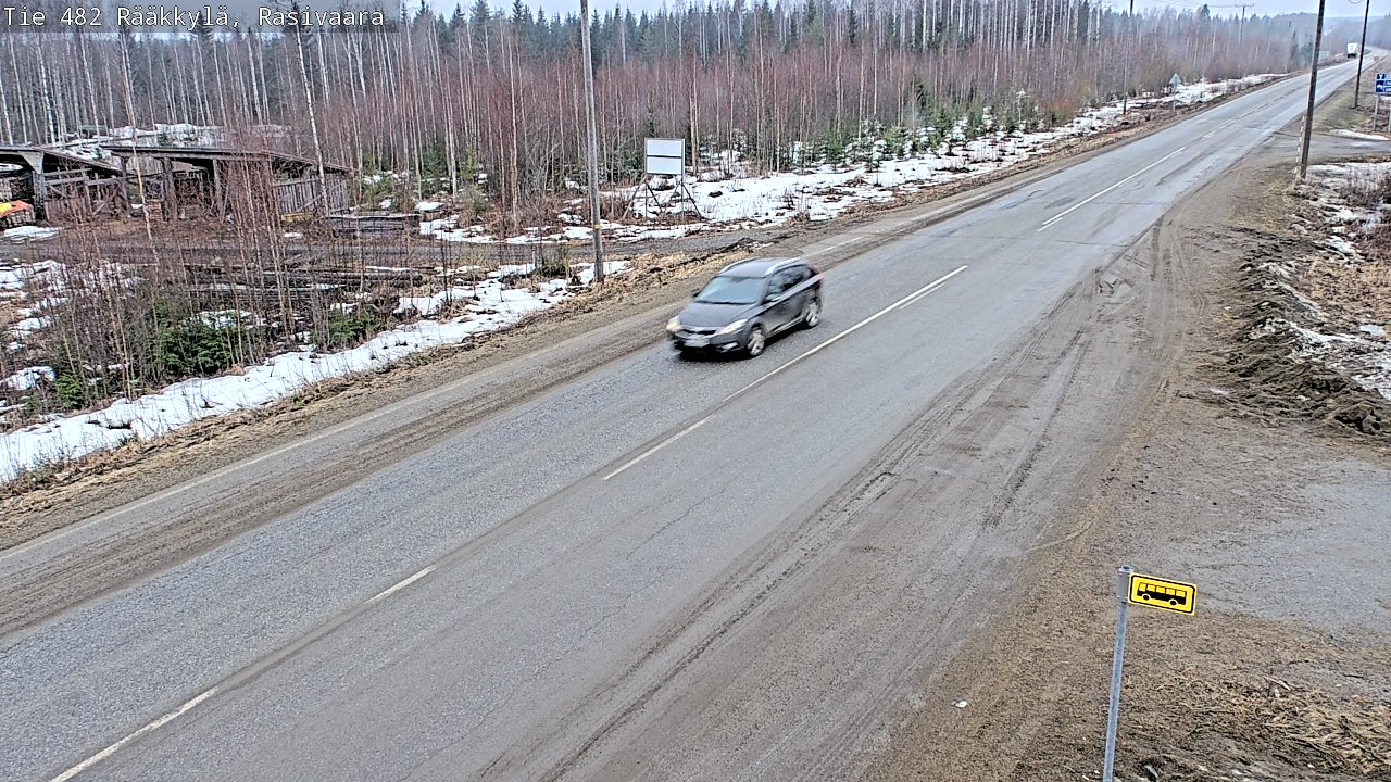 Weather Camera Image Road 482 Rääkkylä, Rasivaara, Rääkkylä, Pohjois-Karjala