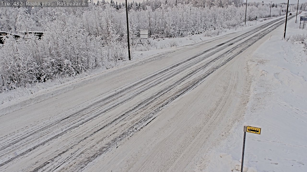 Weather Camera Image Road 482 Rääkkylä, Rasivaara, Rääkkylä, Pohjois-Karjala