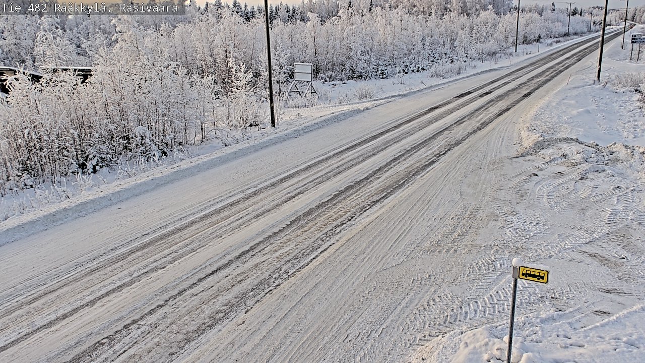 Weather Camera Image Road 482 Rääkkylä, Rasivaara, Rääkkylä, Pohjois-Karjala