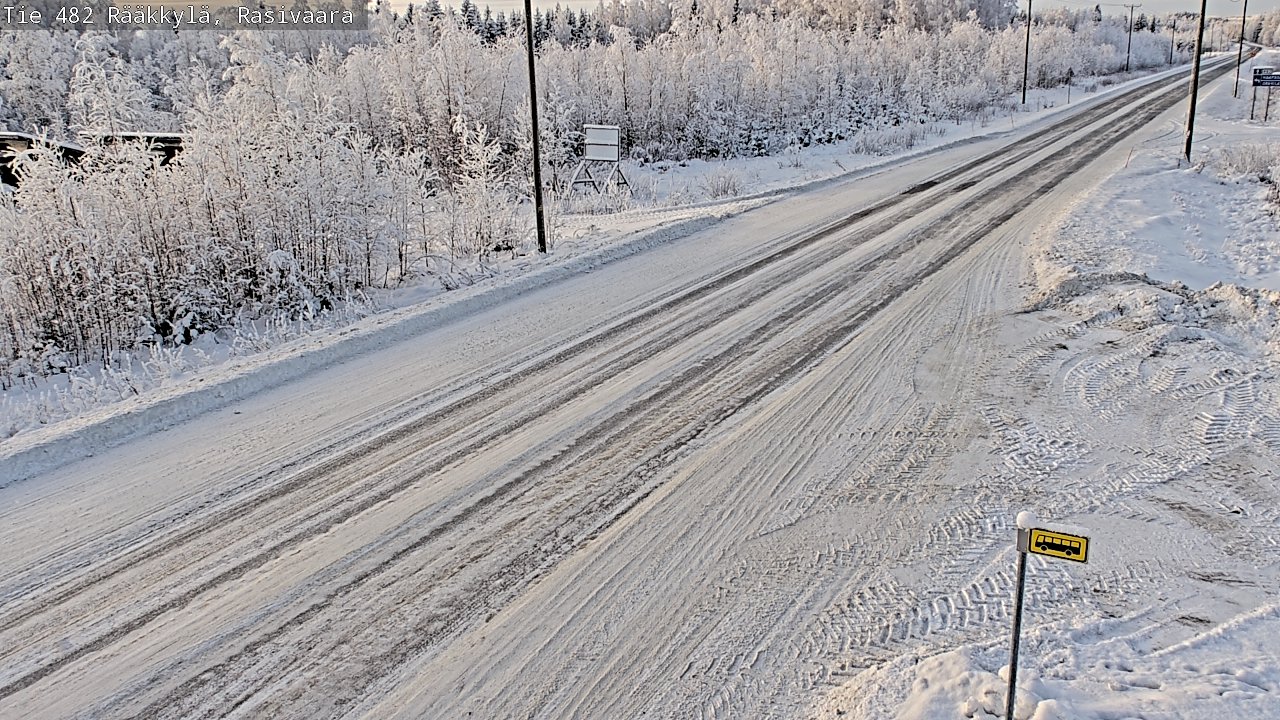 Weather Camera Image Road 482 Rääkkylä, Rasivaara, Rääkkylä, Pohjois-Karjala