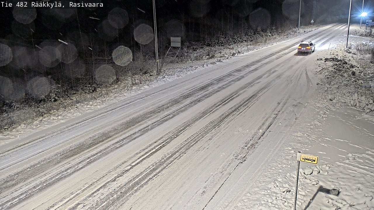 Weather Camera Image Road 482 Rääkkylä, Rasivaara, Rääkkylä, Pohjois-Karjala