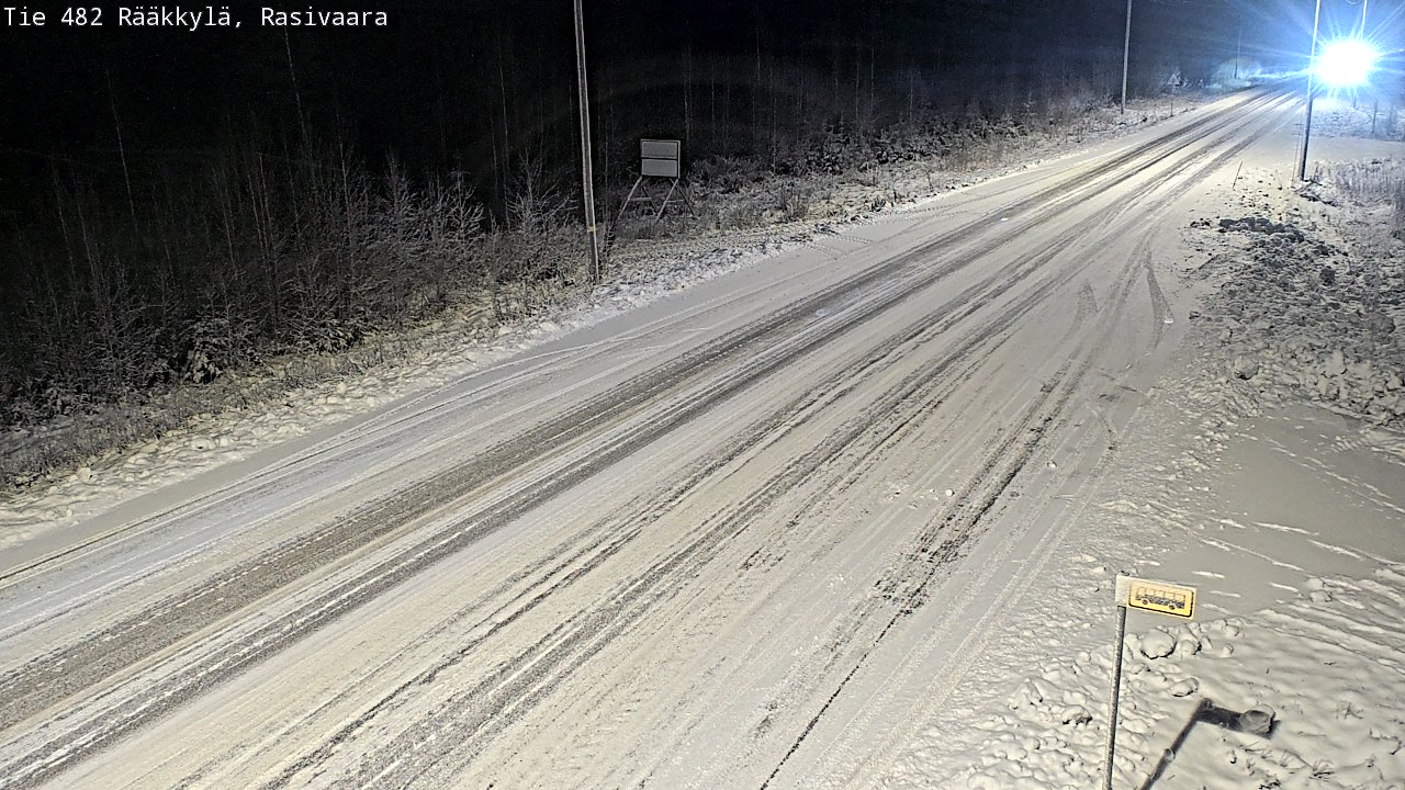 Weather Camera Image Road 482 Rääkkylä, Rasivaara, Rääkkylä, Pohjois-Karjala
