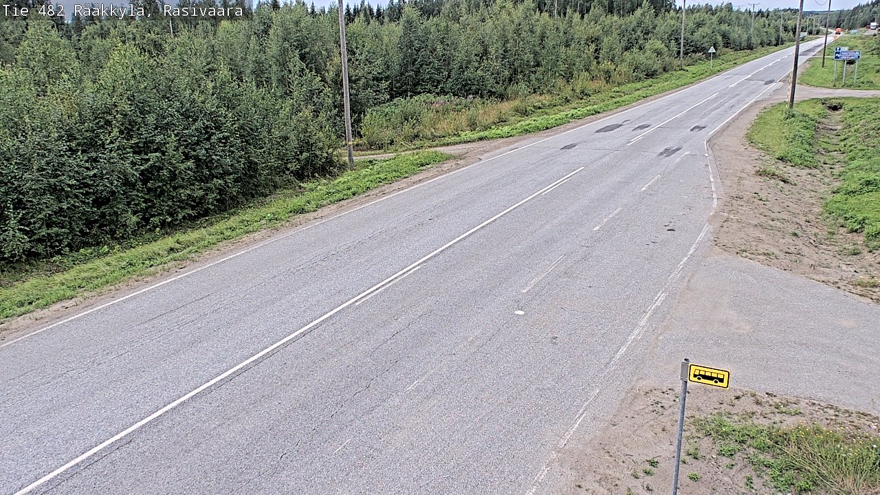 Weather Camera Image Road 482 Rääkkylä, Rasivaara, Rääkkylä, Pohjois-Karjala
