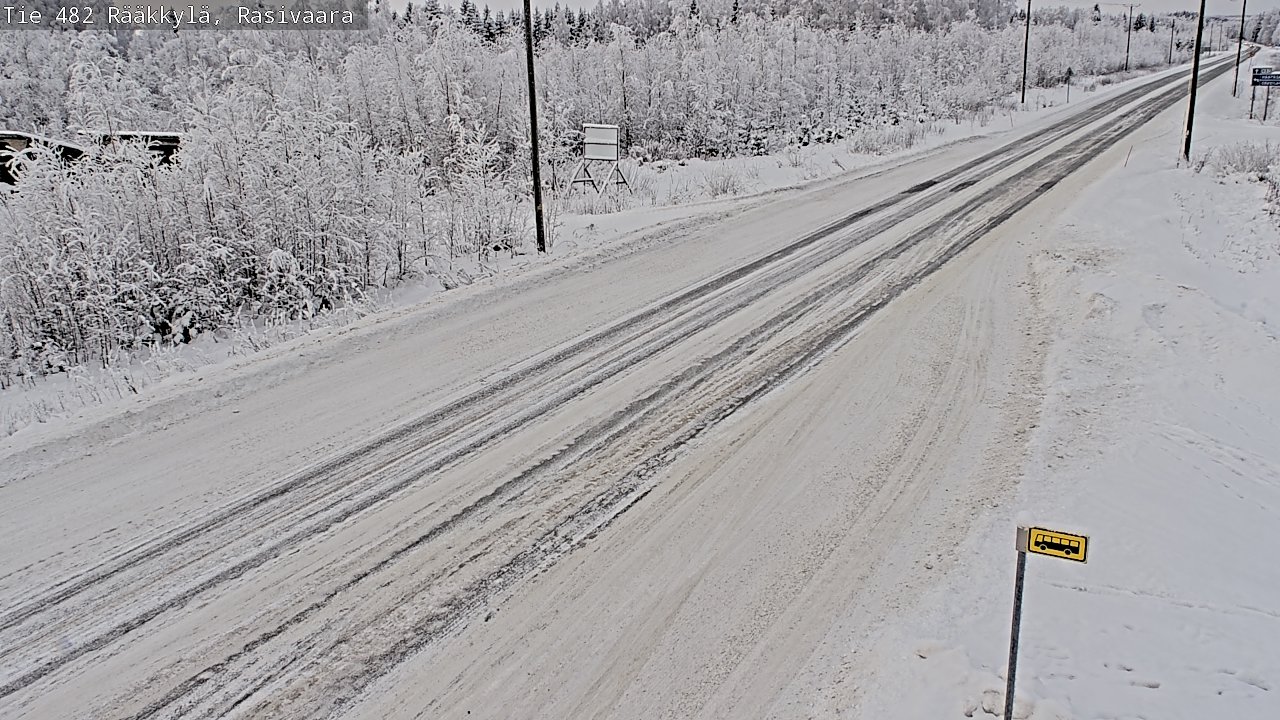 Weather Camera Image Road 482 Rääkkylä, Rasivaara, Rääkkylä, Pohjois-Karjala