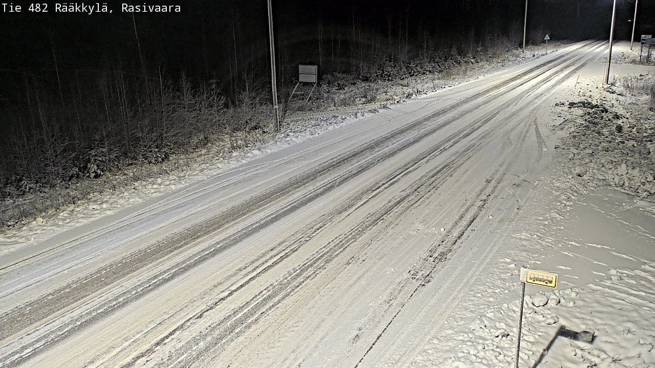 Weather Camera Image Road 482 Rääkkylä, Rasivaara, Rääkkylä, Pohjois-Karjala