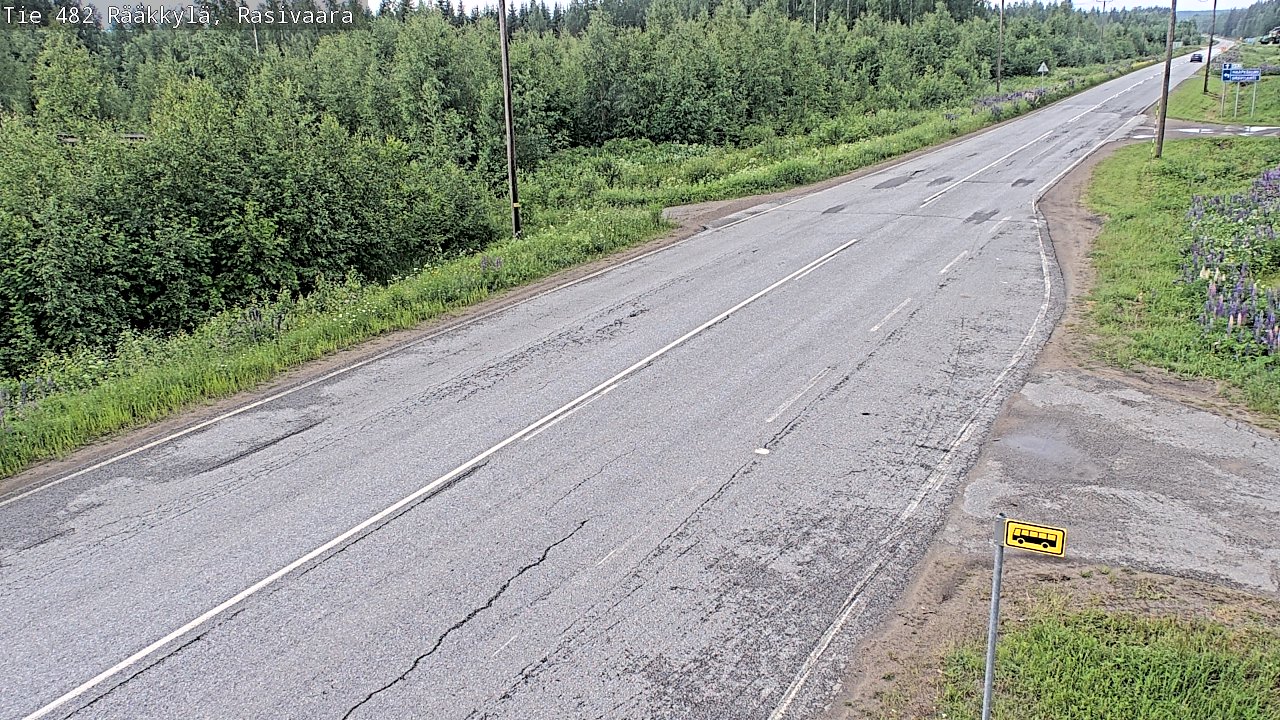 Weather Camera Image Road 482 Rääkkylä, Rasivaara, Rääkkylä, Pohjois-Karjala