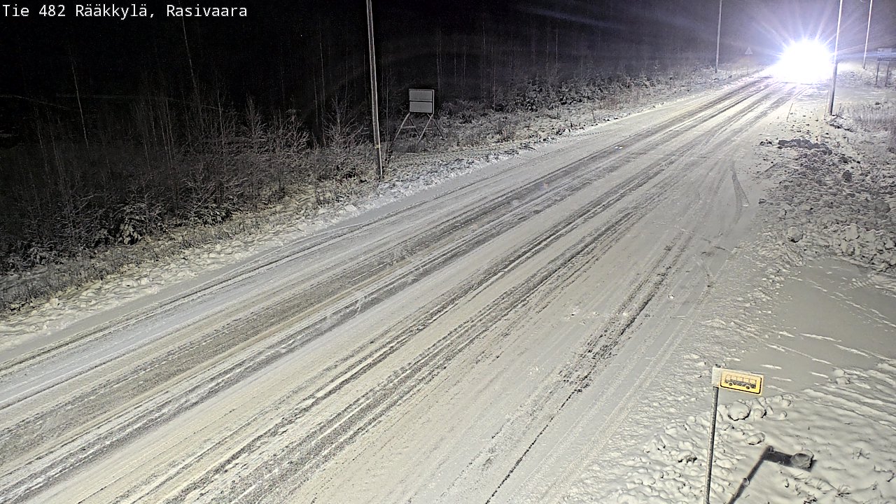 Weather Camera Image Road 482 Rääkkylä, Rasivaara, Rääkkylä, Pohjois-Karjala