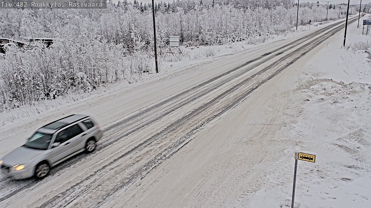 Weather Camera Image Road 482 Rääkkylä, Rasivaara, Rääkkylä, Pohjois-Karjala