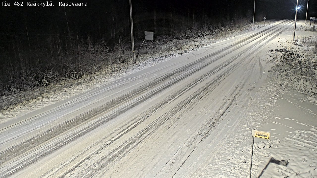 Weather Camera Image Road 482 Rääkkylä, Rasivaara, Rääkkylä, Pohjois-Karjala