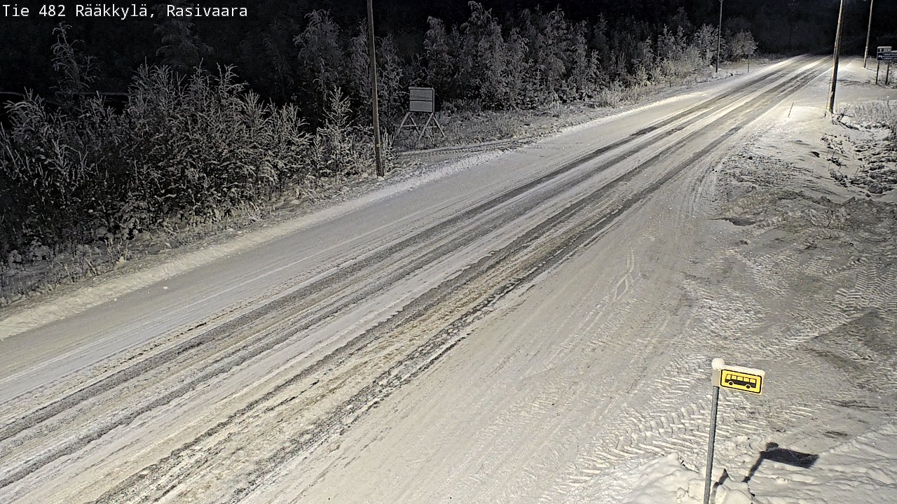Weather Camera Image Road 482 Rääkkylä, Rasivaara, Rääkkylä, Pohjois-Karjala
