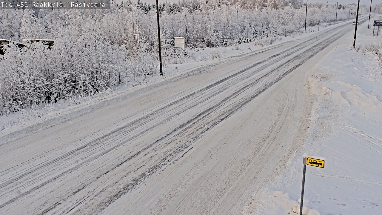 Weather Camera Image Road 482 Rääkkylä, Rasivaara, Rääkkylä, Pohjois-Karjala