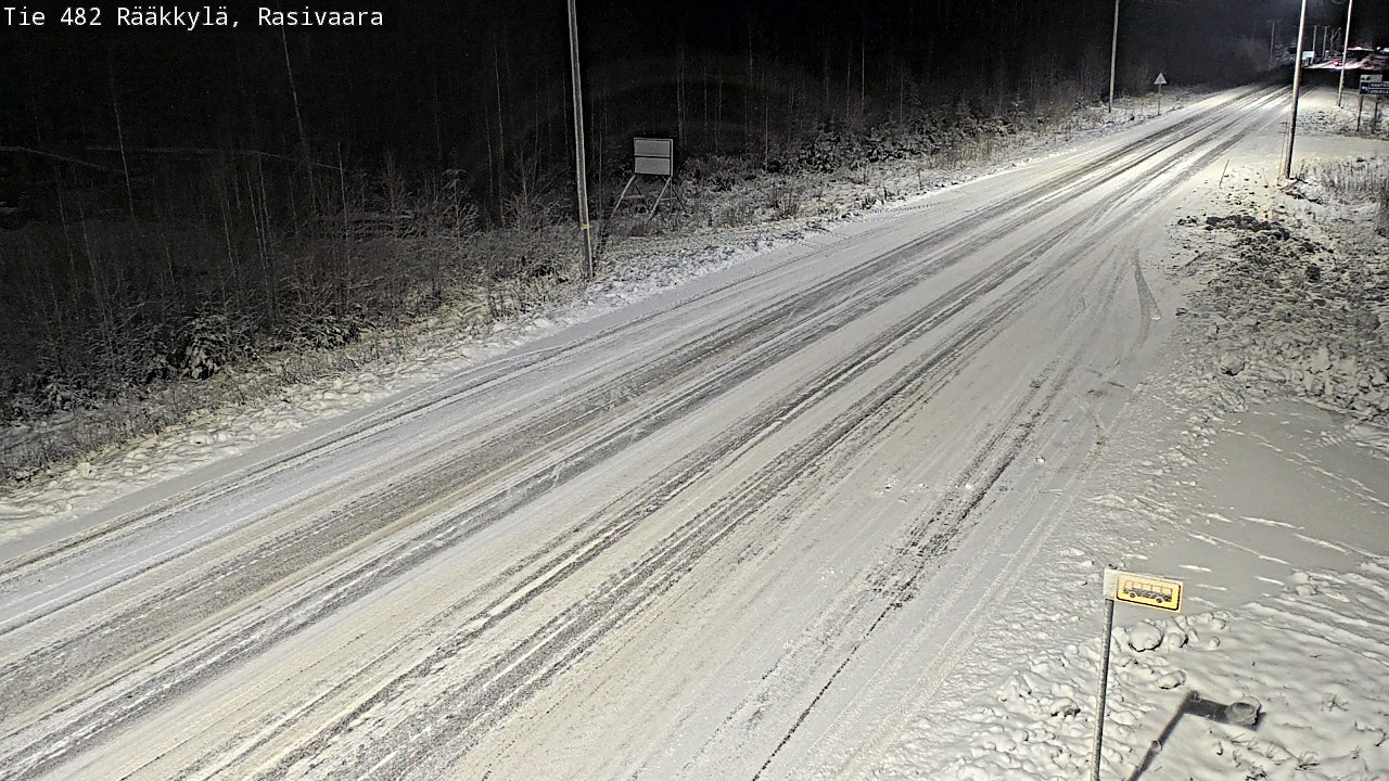 Weather Camera Image Road 482 Rääkkylä, Rasivaara, Rääkkylä, Pohjois-Karjala