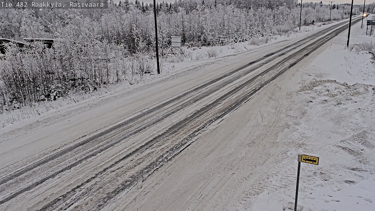 Weather Camera Image Road 482 Rääkkylä, Rasivaara, Rääkkylä, Pohjois-Karjala