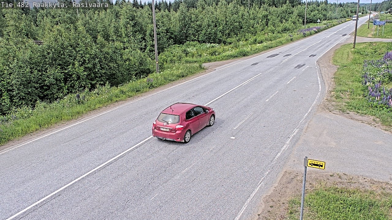 Kelikamerat Kuva Tie 482 Rääkkylä, Rasivaara, Rääkkylä, Pohjois-Karjala