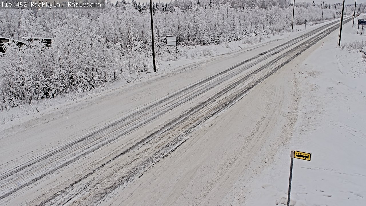 Weather Camera Image Road 482 Rääkkylä, Rasivaara, Rääkkylä, Pohjois-Karjala