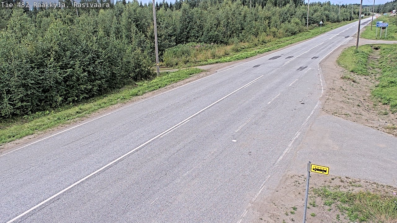 Weather Camera Image Road 482 Rääkkylä, Rasivaara, Rääkkylä, Pohjois-Karjala