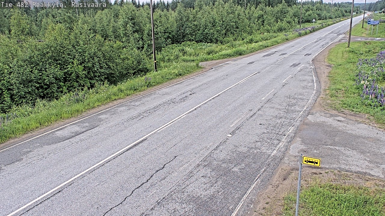 Weather Camera Image Road 482 Rääkkylä, Rasivaara, Rääkkylä, Pohjois-Karjala