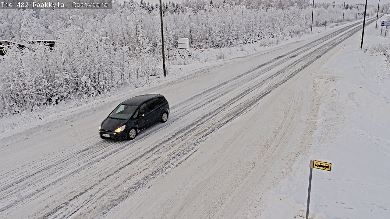 Weather Camera Image Road 482 Rääkkylä, Rasivaara, Rääkkylä, Pohjois-Karjala
