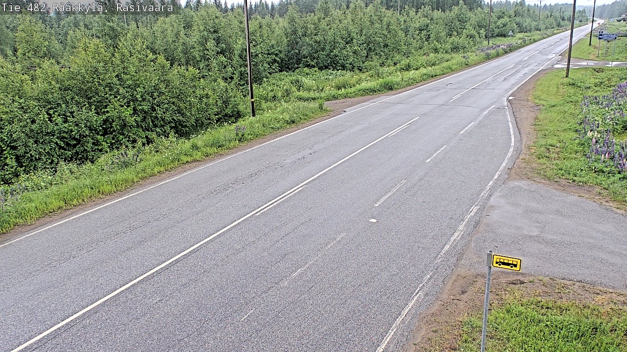 Weather Camera Image Road 482 Rääkkylä, Rasivaara, Rääkkylä, Pohjois-Karjala