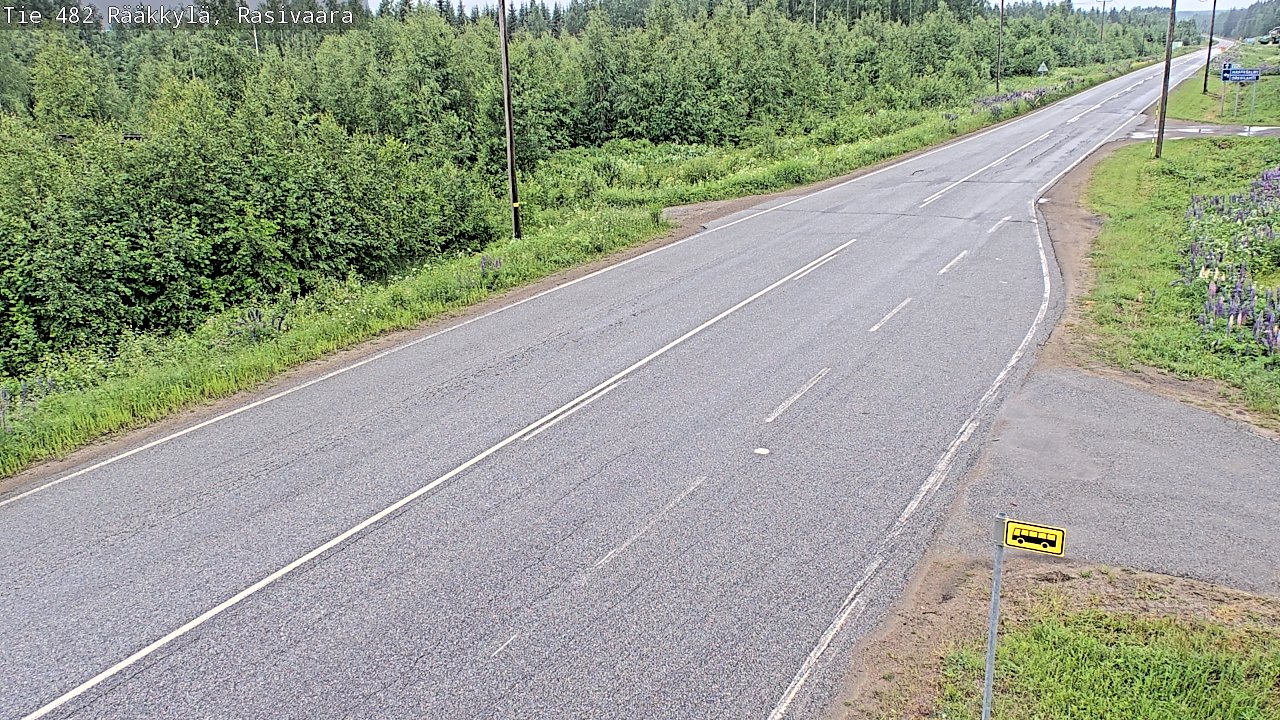 Weather Camera Image Road 482 Rääkkylä, Rasivaara, Rääkkylä, Pohjois-Karjala