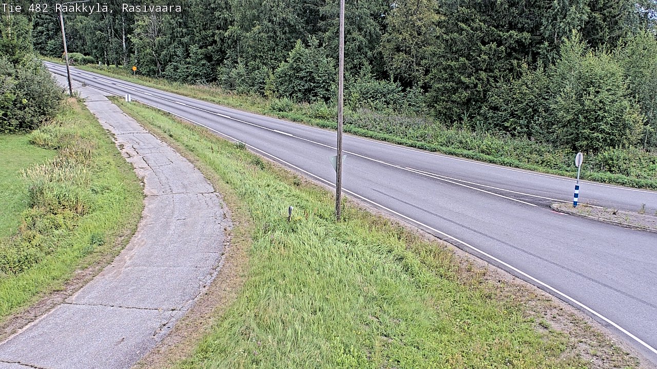 Weather Camera Image Road 482 Rääkkylä, Rasivaara, Rääkkylä, Pohjois-Karjala