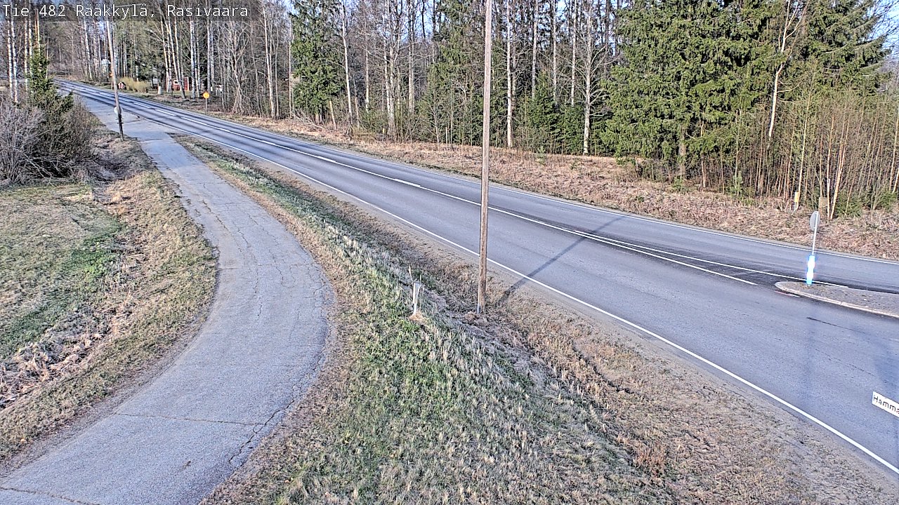 Weather Camera Image Road 482 Rääkkylä, Rasivaara, Rääkkylä, Pohjois-Karjala