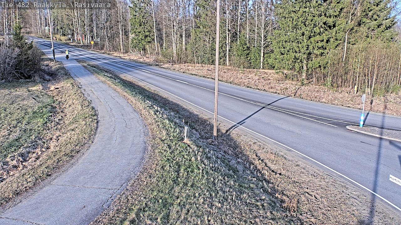 Weather Camera Image Road 482 Rääkkylä, Rasivaara, Rääkkylä, Pohjois-Karjala