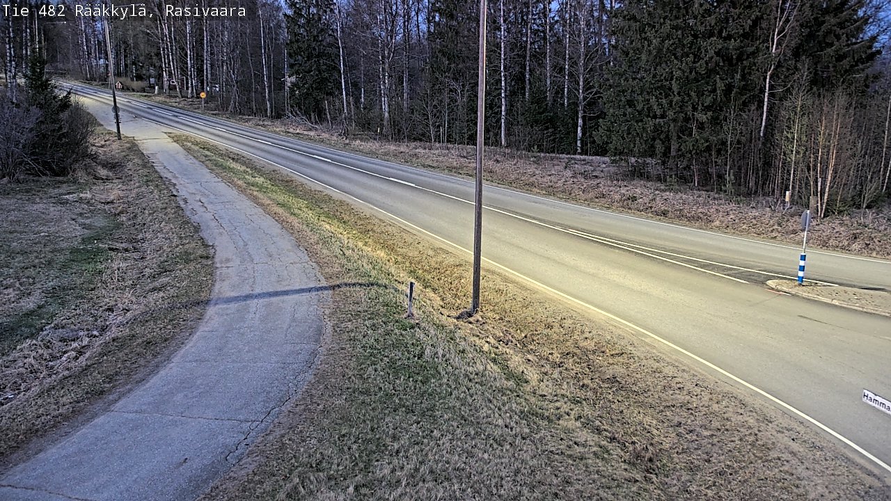 Weather Camera Image Road 482 Rääkkylä, Rasivaara, Rääkkylä, Pohjois-Karjala