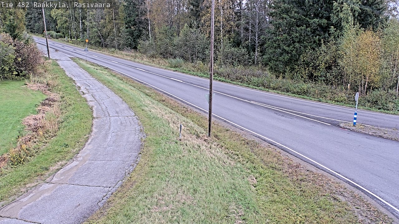 Weather Camera Image Road 482 Rääkkylä, Rasivaara, Rääkkylä, Pohjois-Karjala