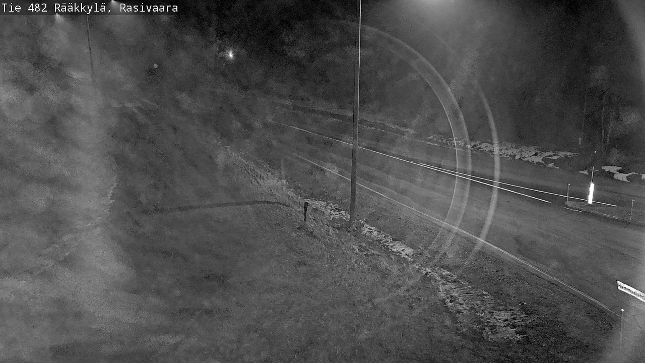 Weather Camera Image Väg 482 Rääkkylä, Rasivaara, Rääkkylä, Pohjois-Karjala