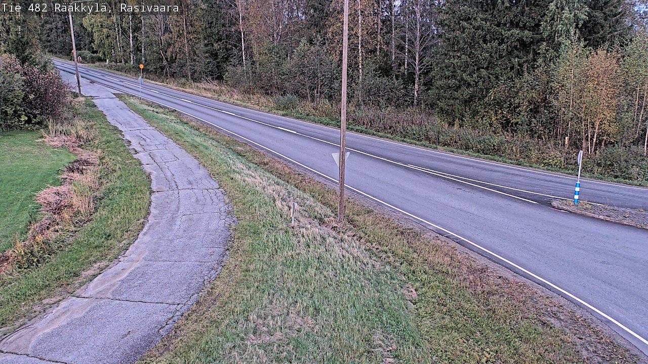 Weather Camera Image Väg 482 Rääkkylä, Rasivaara, Rääkkylä, Pohjois-Karjala