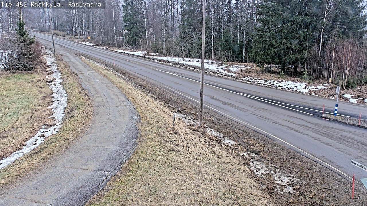Weather Camera Image Väg 482 Rääkkylä, Rasivaara, Rääkkylä, Pohjois-Karjala
