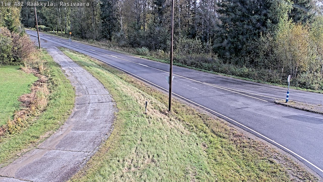 Weather Camera Image Road 482 Rääkkylä, Rasivaara, Rääkkylä, Pohjois-Karjala