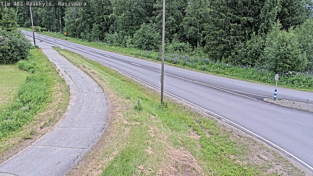 Kelikamerat Kuva Tie 482 Rääkkylä, Rasivaara, Rääkkylä, Pohjois-Karjala