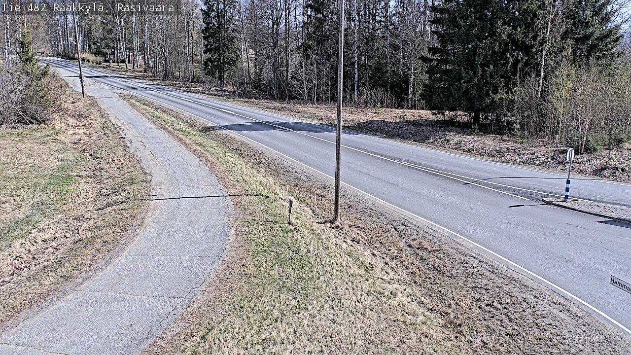 Weather Camera Image Road 482 Rääkkylä, Rasivaara, Rääkkylä, Pohjois-Karjala