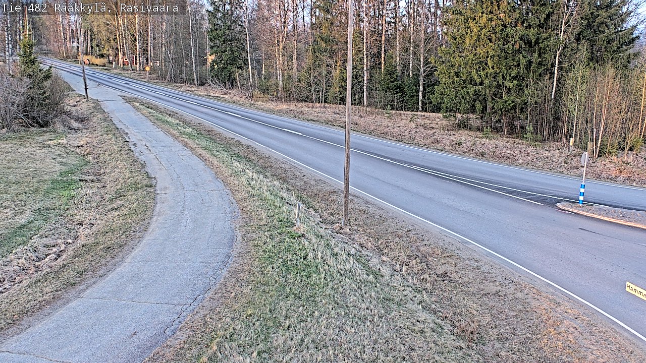 Weather Camera Image Road 482 Rääkkylä, Rasivaara, Rääkkylä, Pohjois-Karjala
