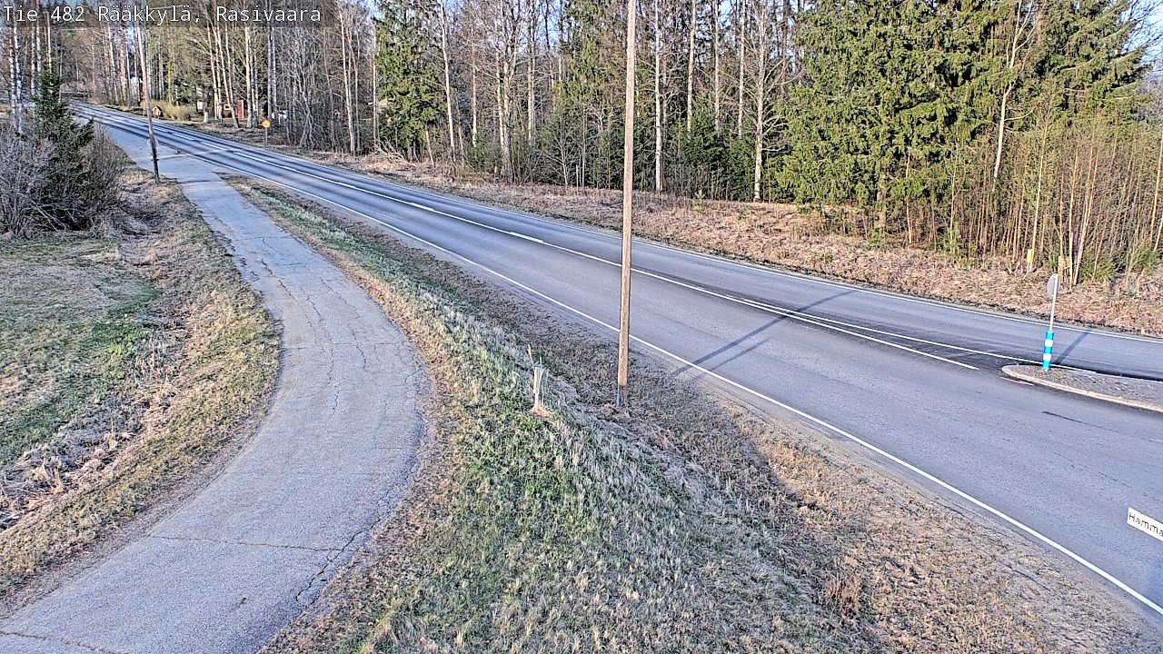 Weather Camera Image Road 482 Rääkkylä, Rasivaara, Rääkkylä, Pohjois-Karjala