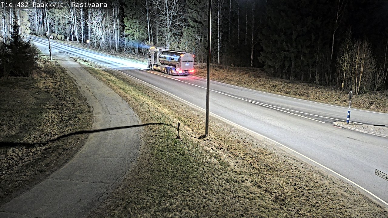 Weather Camera Image Road 482 Rääkkylä, Rasivaara, Rääkkylä, Pohjois-Karjala