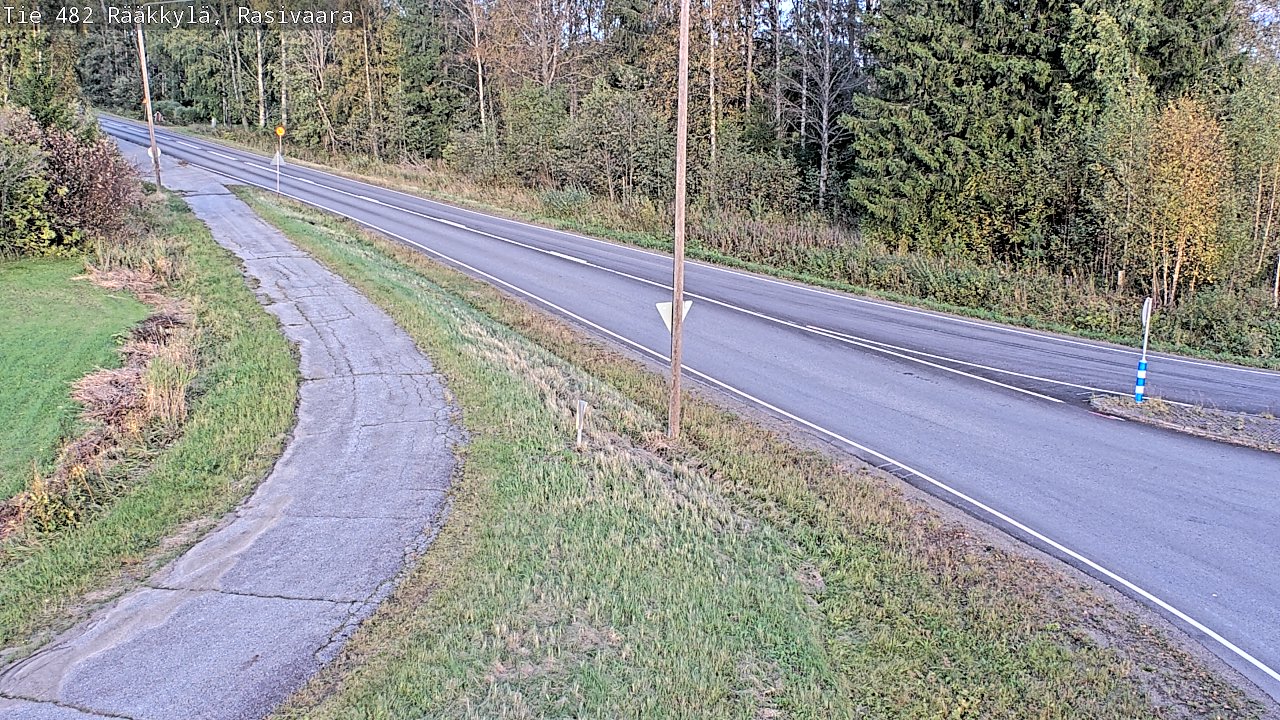 Weather Camera Image Väg 482 Rääkkylä, Rasivaara, Rääkkylä, Pohjois-Karjala