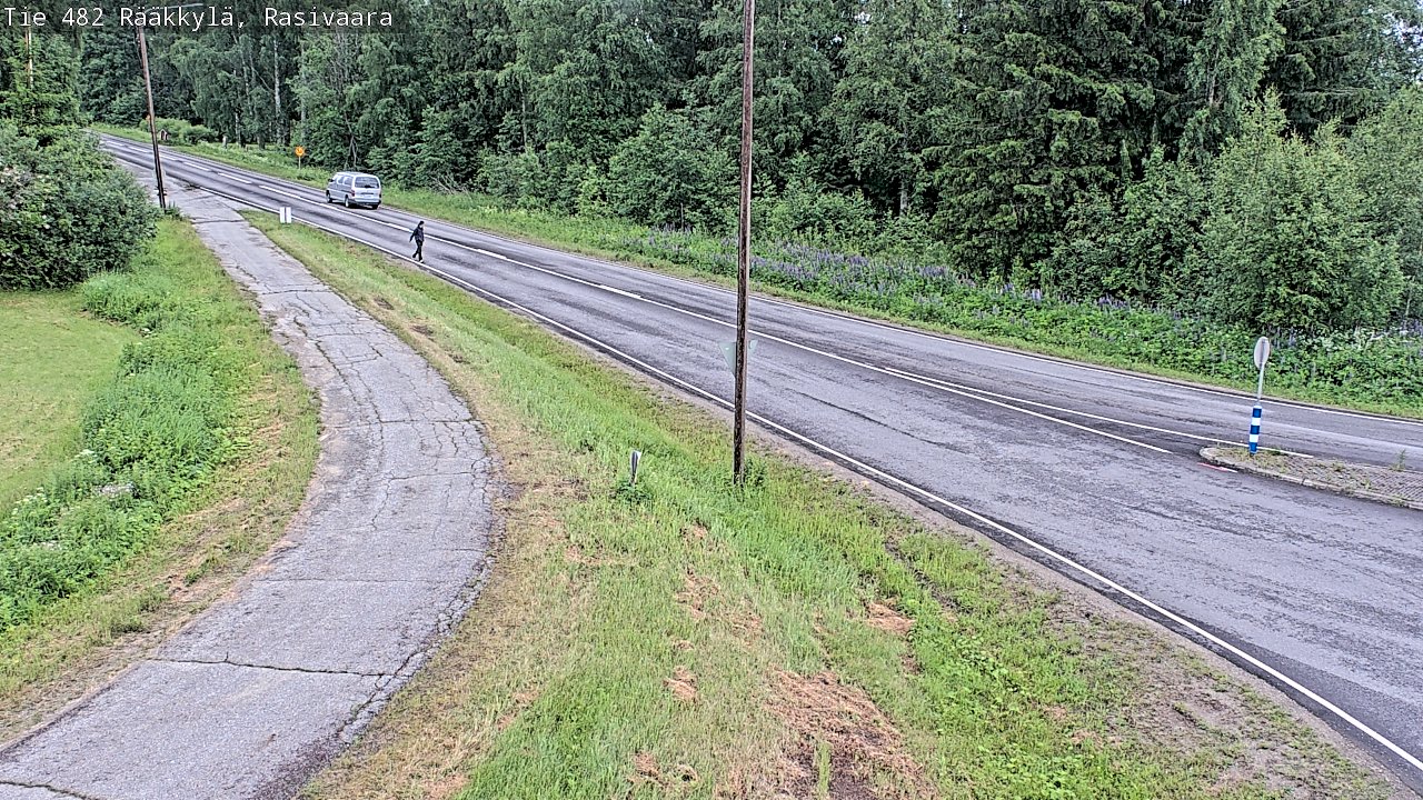Weather Camera Image Väg 482 Rääkkylä, Rasivaara, Rääkkylä, Pohjois-Karjala