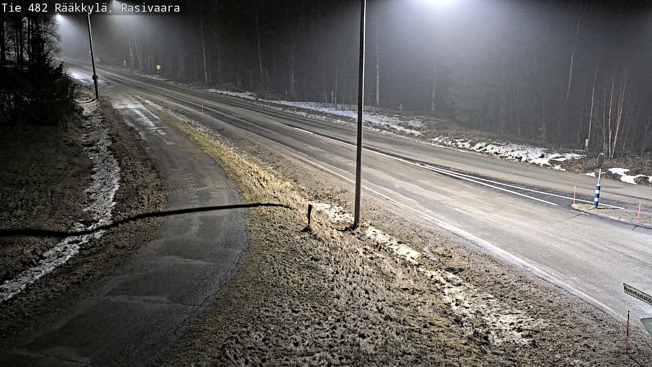 Weather Camera Image Väg 482 Rääkkylä, Rasivaara, Rääkkylä, Pohjois-Karjala