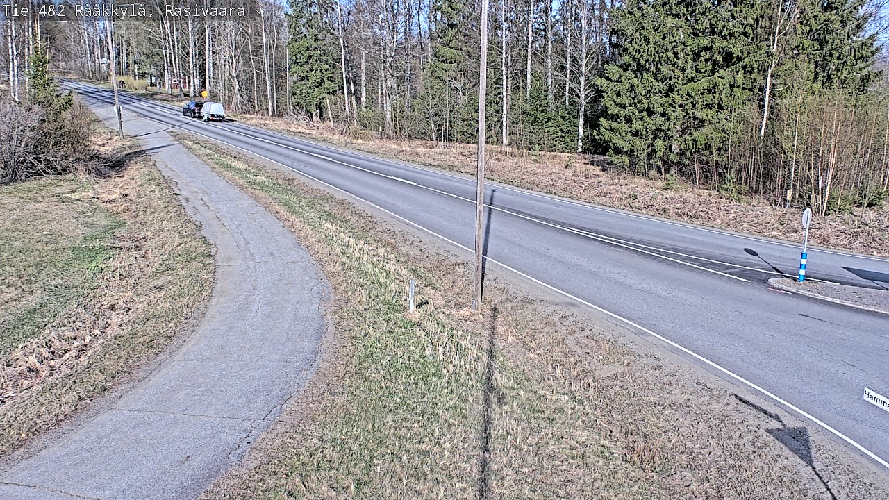 Weather Camera Image Road 482 Rääkkylä, Rasivaara, Rääkkylä, Pohjois-Karjala