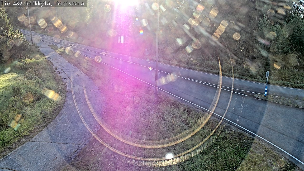 Weather Camera Image Road 482 Rääkkylä, Rasivaara, Rääkkylä, Pohjois-Karjala