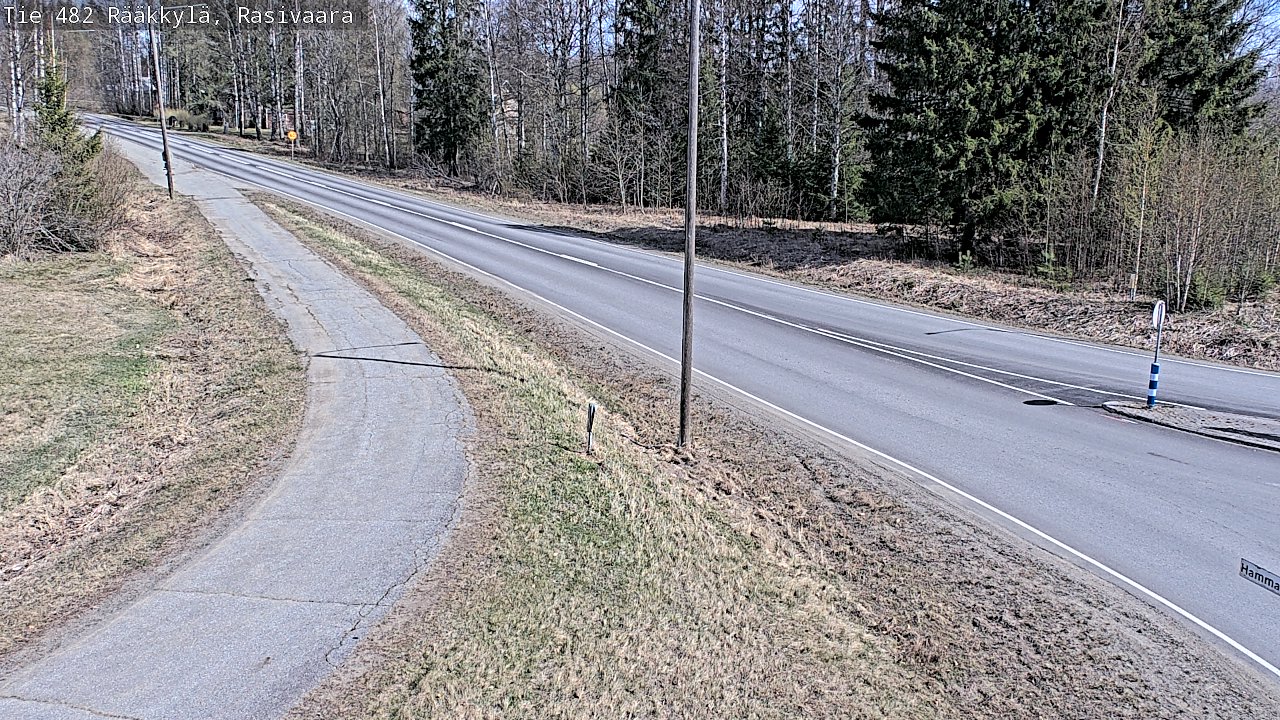 Weather Camera Image Road 482 Rääkkylä, Rasivaara, Rääkkylä, Pohjois-Karjala