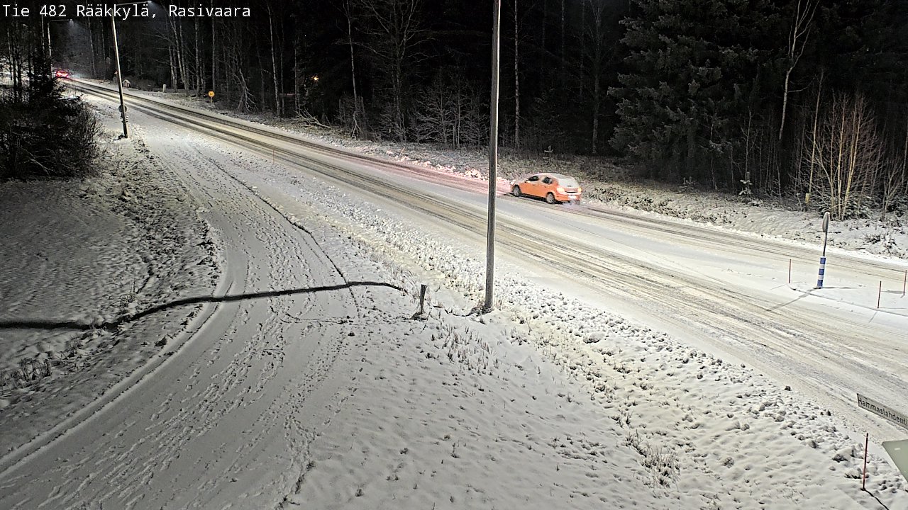 Weather Camera Image Väg 482 Rääkkylä, Rasivaara, Rääkkylä, Pohjois-Karjala