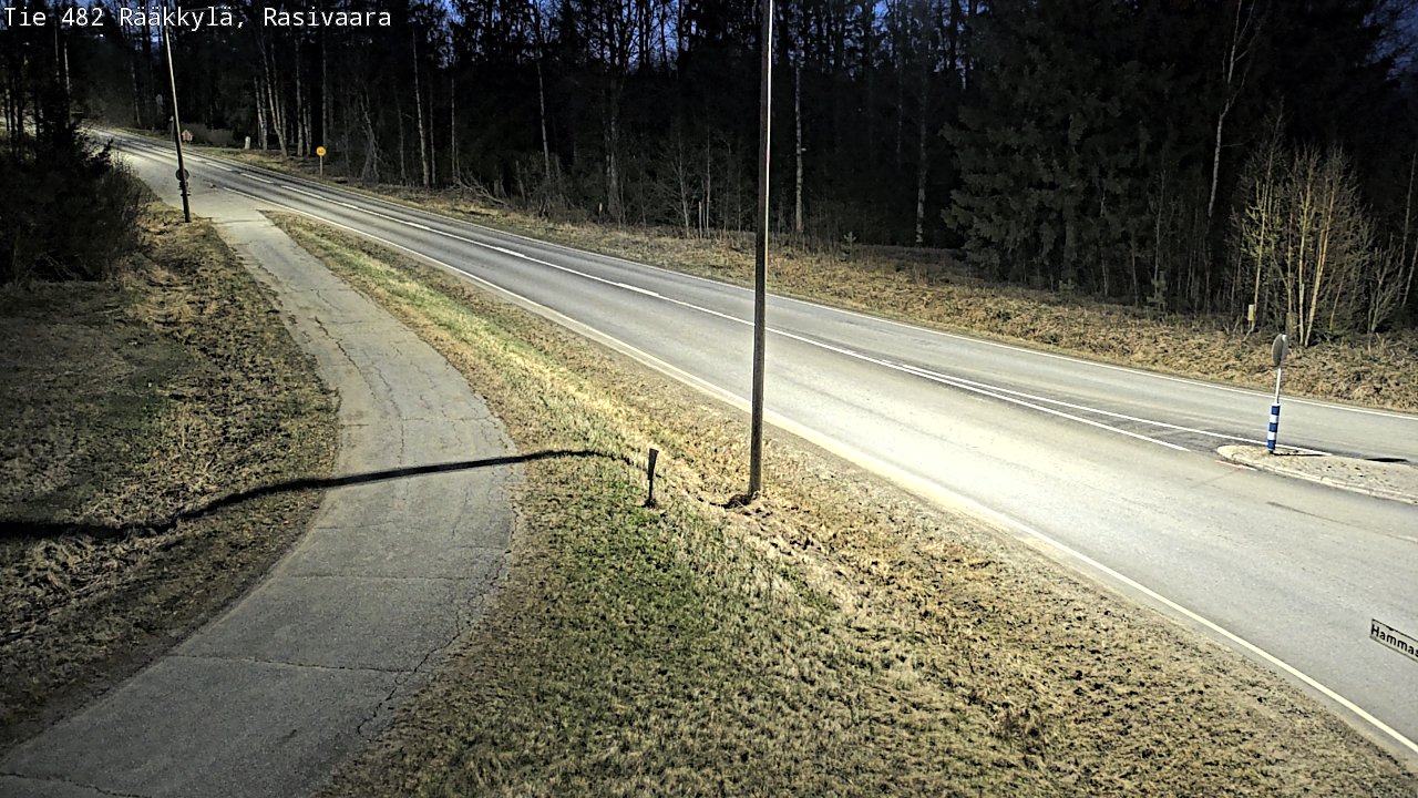 Weather Camera Image Road 482 Rääkkylä, Rasivaara, Rääkkylä, Pohjois-Karjala