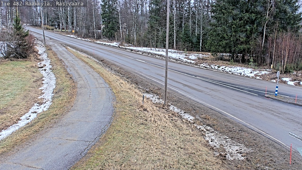 Weather Camera Image Väg 482 Rääkkylä, Rasivaara, Rääkkylä, Pohjois-Karjala