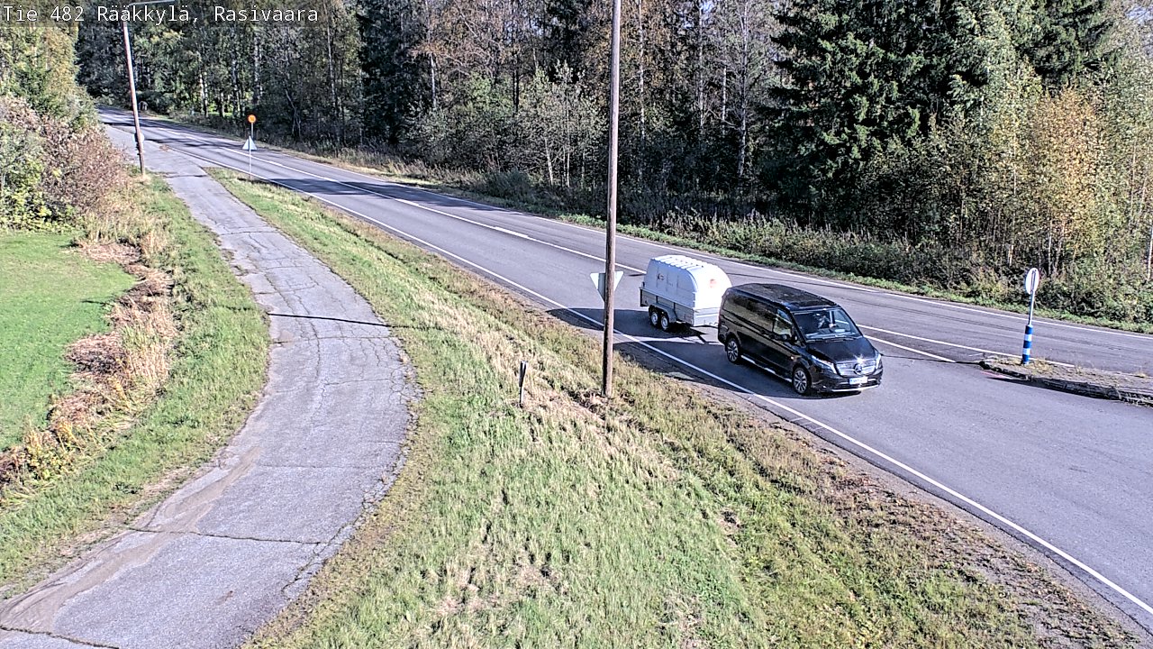Weather Camera Image Road 482 Rääkkylä, Rasivaara, Rääkkylä, Pohjois-Karjala